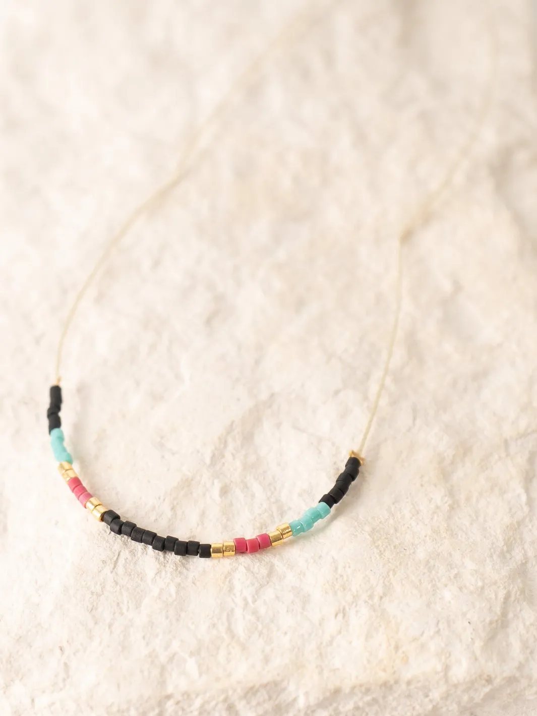 Multi Color Intention Necklace