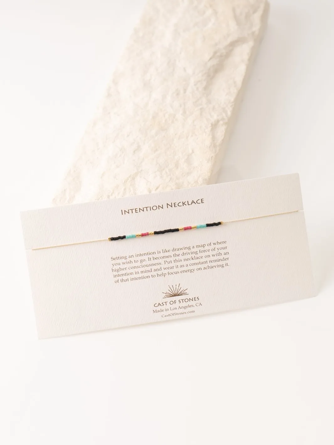 Multi Color Intention Necklace