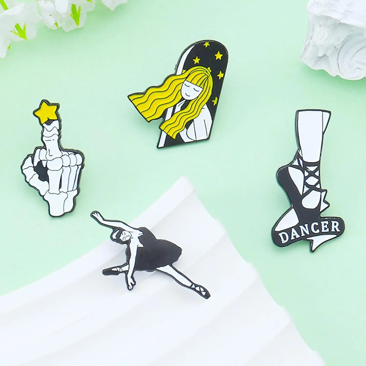 Music Tape Badge Pins, Funny Enamel Pins, Cute Cartoon Enamel Lapel Pins, Cool Backpack Pins, Suitable For Bags, Hats, Clothes, Daily Decorations And Party Gifts