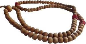 Natural BALTIC AMBER 8mm 108 Mala Beads, Spiritual, Meditation Beads, Reiki, Japa Mala, Buddhist Prayer Beads, Yoga Bracelet, healing beads LKMALA-RRGU-59, 34 inch, brown