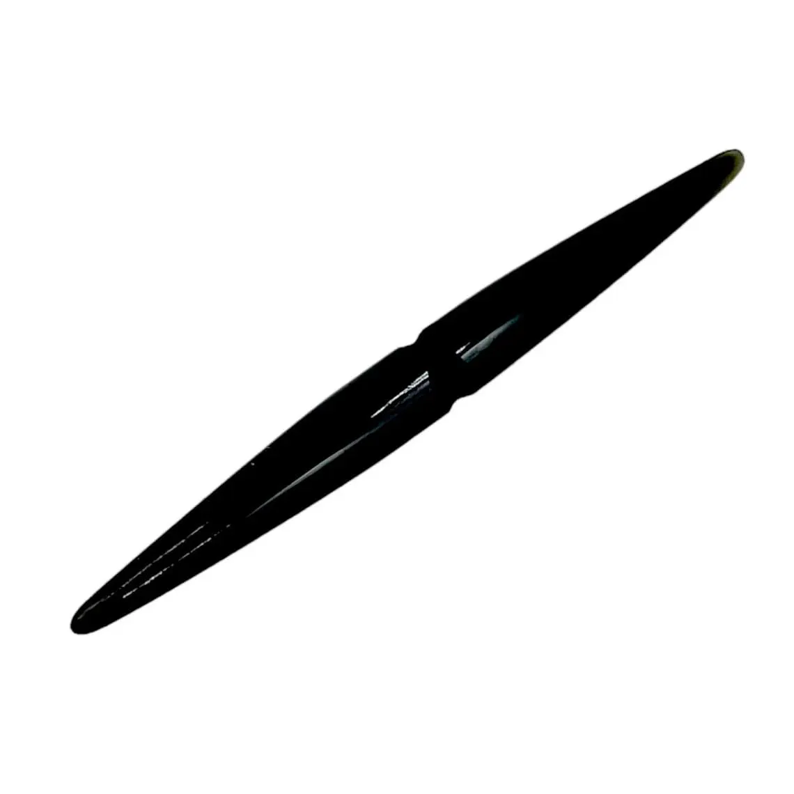 Natural Black Obsidian Crystal Handmade Body Piercing Jewelry, Sizes 14g (1.6mm) to 1/2 inch (12mm) (6g (4mm))