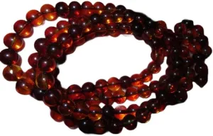 Natural Golden Brown Mila 8mm 108 Mala Beads, Spiritual, Meditation Beads, Reiki, Japa Mala, Buddhist Prayer Beads, Yoga Bracelet, healing beads LKMALA-RRGU-393, 34 inch