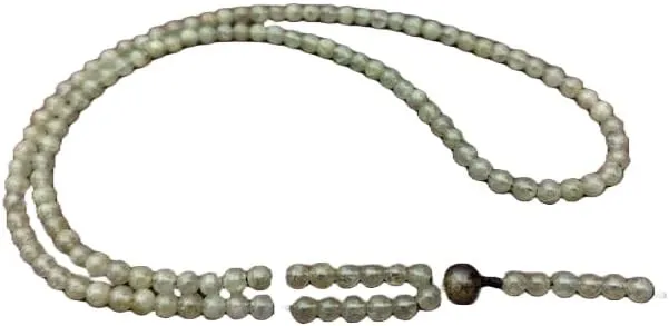 Natural Green Garnet 6mm 108 Mala Beads, Spiritual, Meditation Beads, Reiki, Japa Mala, Buddhist Prayer Beads, Yoga Bracelet, healing beads LKMALA-RRGU-191