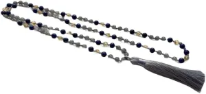 Natural Lapis Lazuli, Citrine, Labradorite 6mm 108 Mala Beads, Spiritual, Meditation Beads, Reiki, Japa Mala, Buddhist Prayer Beads, Yoga Bracelet, healing beads LKMALA-RRGU-1996