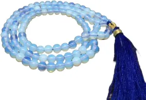 Natural Opal 6mm 108 Mala Beads, Spiritual, Meditation Beads, Reiki, Japa Mala, Buddhist Prayer Beads, Yoga Bracelet, healing beads LKMALA-RRGU-323