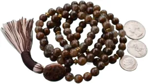 Natural Picture Jasper 8mm 108 Mala Beads, Spiritual, Meditation Beads, Reiki, Japa Mala, Buddhist Prayer Beads, Yoga Bracelet, healing beads LKMALA-RRGU-1814