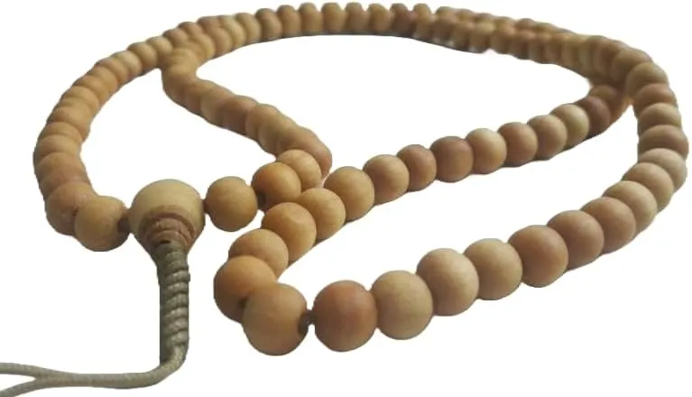 Natural wood 8mm 108 Mala Beads, Spiritual, Meditation Beads, Reiki, Japa Mala, Buddhist Prayer Beads, Yoga Bracelet, healing beads LKMALA-RRGU-62