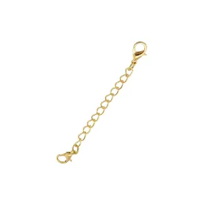 Obsession Necklace Extender Encased in 18k Gold - 50mm