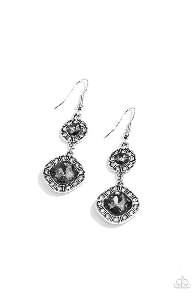 Paparazzi Earring ~ Modern Motives - Silver