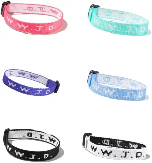 Pingyongchang 6Pcs WWJD Bracelet What Would Jesus Do Handmade Braided Rope Bracelets Protection Pray Bracelet Inspirational Religious Christian Jewelry for Women Men Best Friend Couples