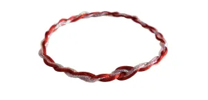 RED SILVER BOHO SURFER Style BRACELET Friendship Love Tibetan Buddhist Tibetan Buddhist POWER and GOOD LUCK Kabbalah PROTECTS YOU From Harmful Energy And NEGATIVITY