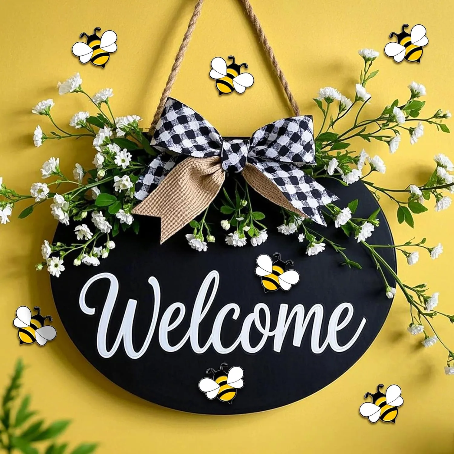 SANNIX 60Pcs Bee Pins, Enamel Honey Bee Lapel Pin Cute Bee Brooch Pins Bee Badge for Backpacks Hats Clothes