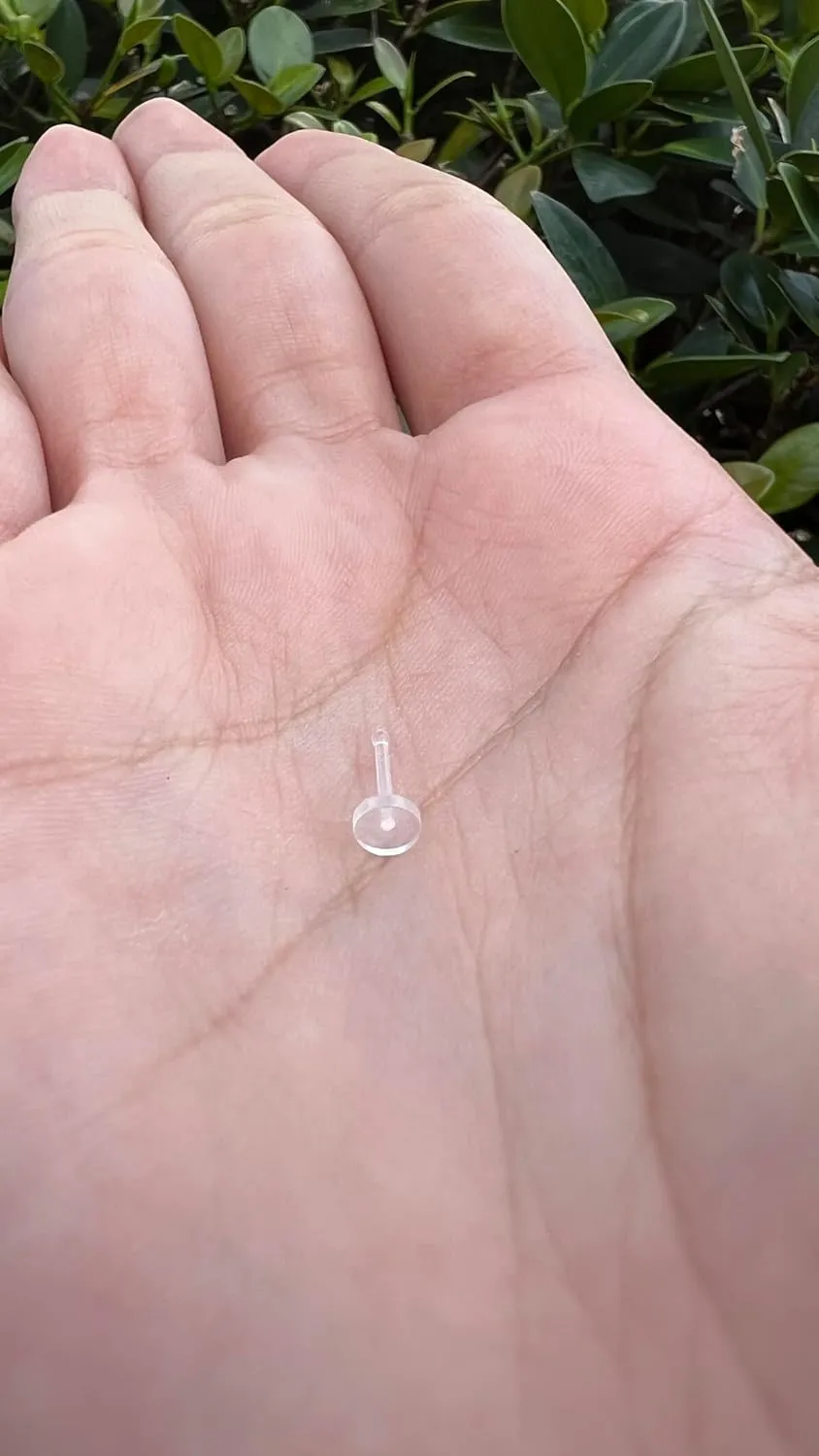 Satix Mix Style Clear Piercing Retainers for Work Surgery, Bioflex Clear Earring Retainer, Clear Nose Rings Retainer, Flat Top Nose Bone Retainer, Clear Septum Retainer, Flexible Horseshoe Retainer
