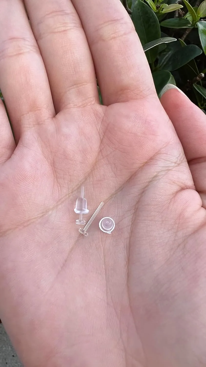 Satix Mix Style Clear Piercing Retainers for Work Surgery, Bioflex Clear Earring Retainer, Clear Nose Rings Retainer, Flat Top Nose Bone Retainer, Clear Septum Retainer, Flexible Horseshoe Retainer