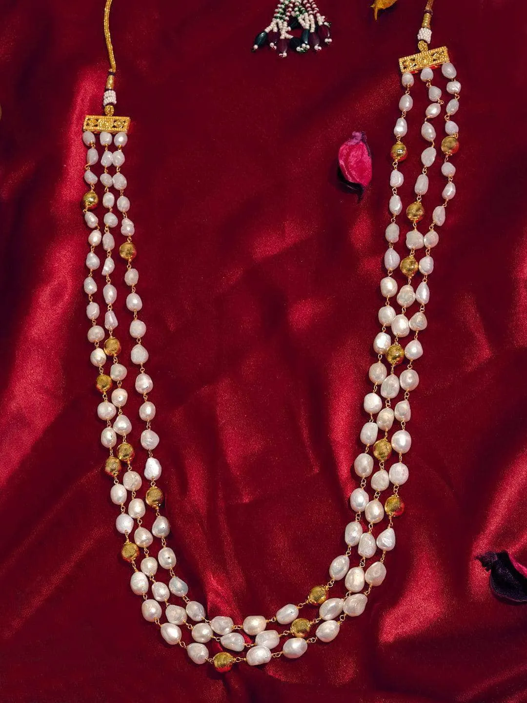 Shell Pearl Triple Layered Haar For Men