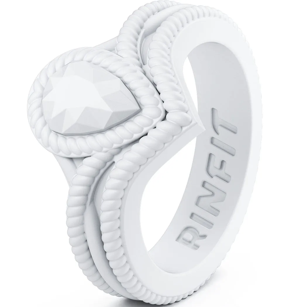Silicone Diamond - Pear Collection
