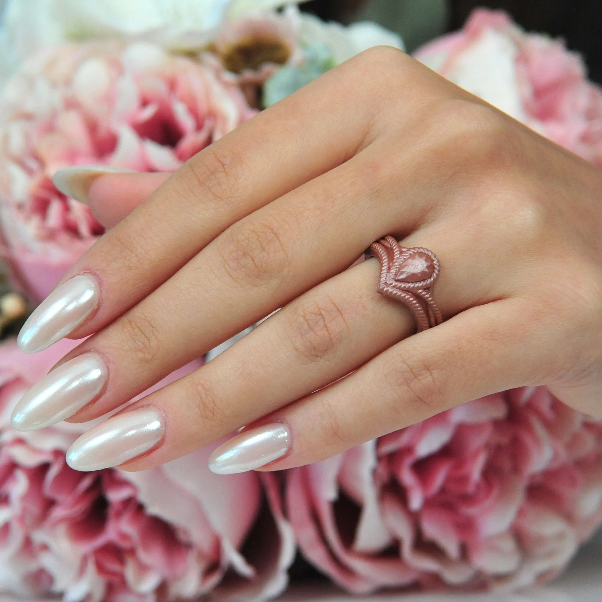 Silicone Diamond - Pear Collection