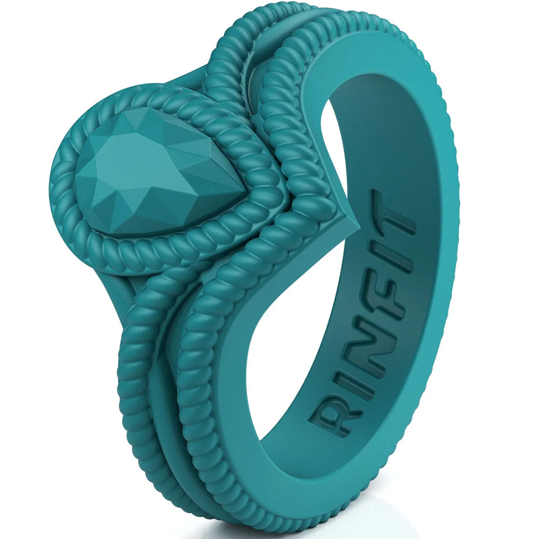 Silicone Diamond - Pear Collection