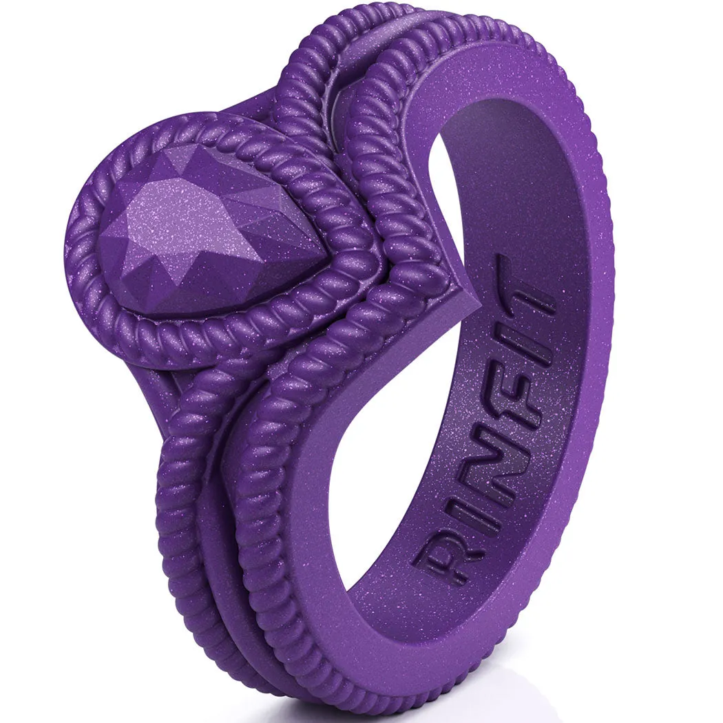Silicone Diamond - Pear Collection