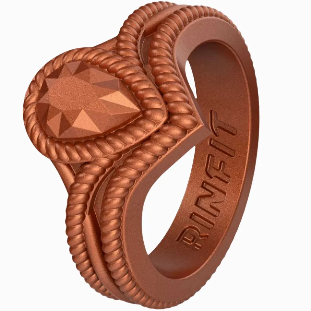 Silicone Diamond - Pear Collection