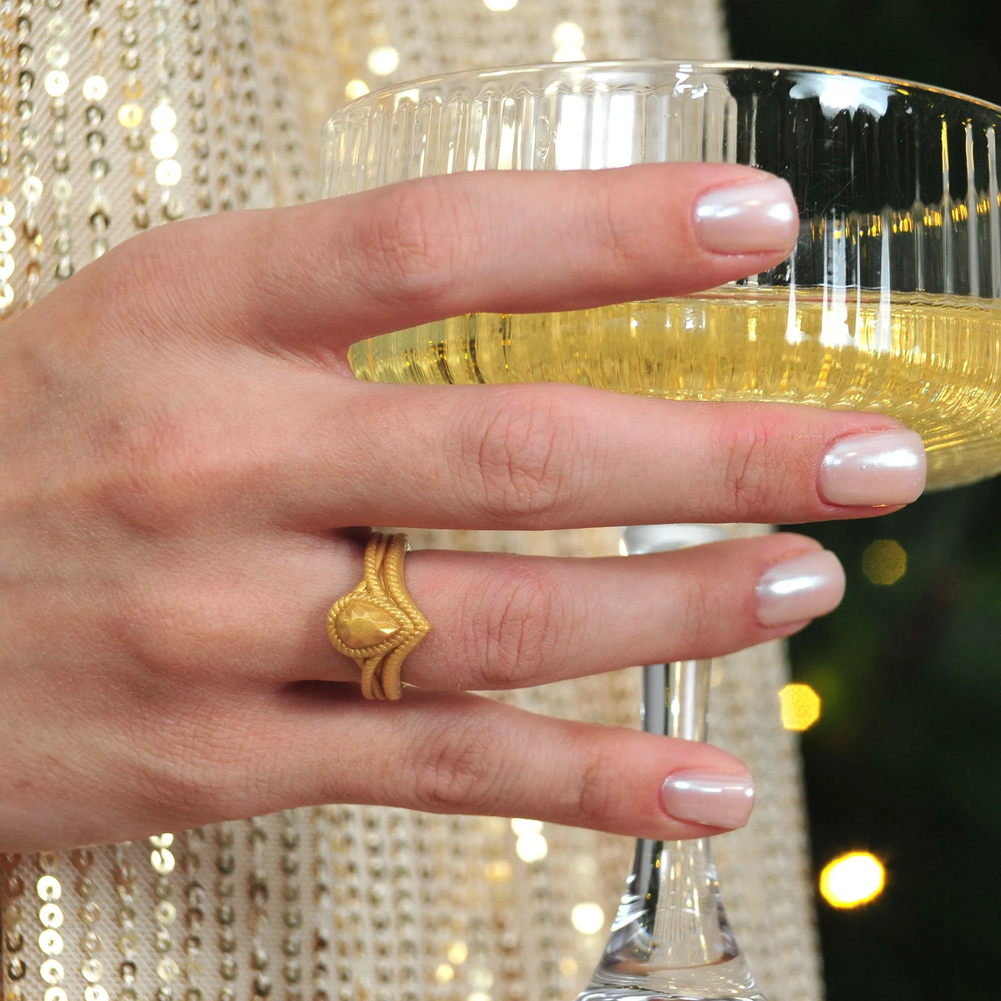 Silicone Diamond - Pear Collection