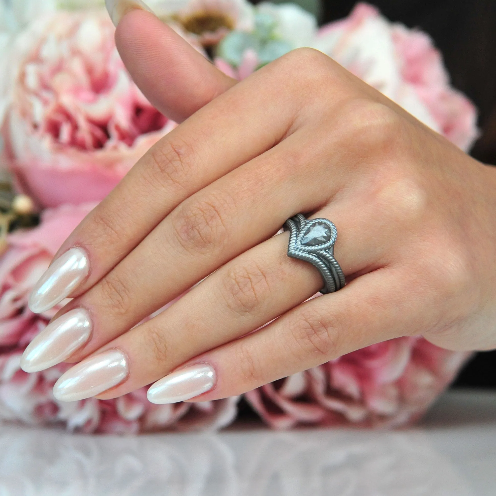 Silicone Diamond - Pear Collection