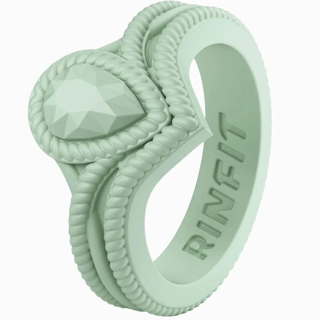 Silicone Diamond - Pear Collection