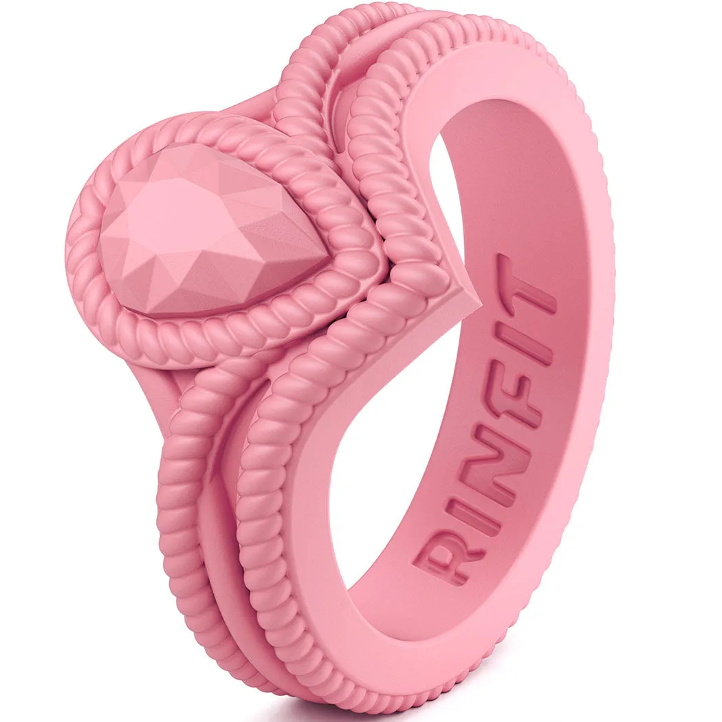 Silicone Diamond - Pear Collection