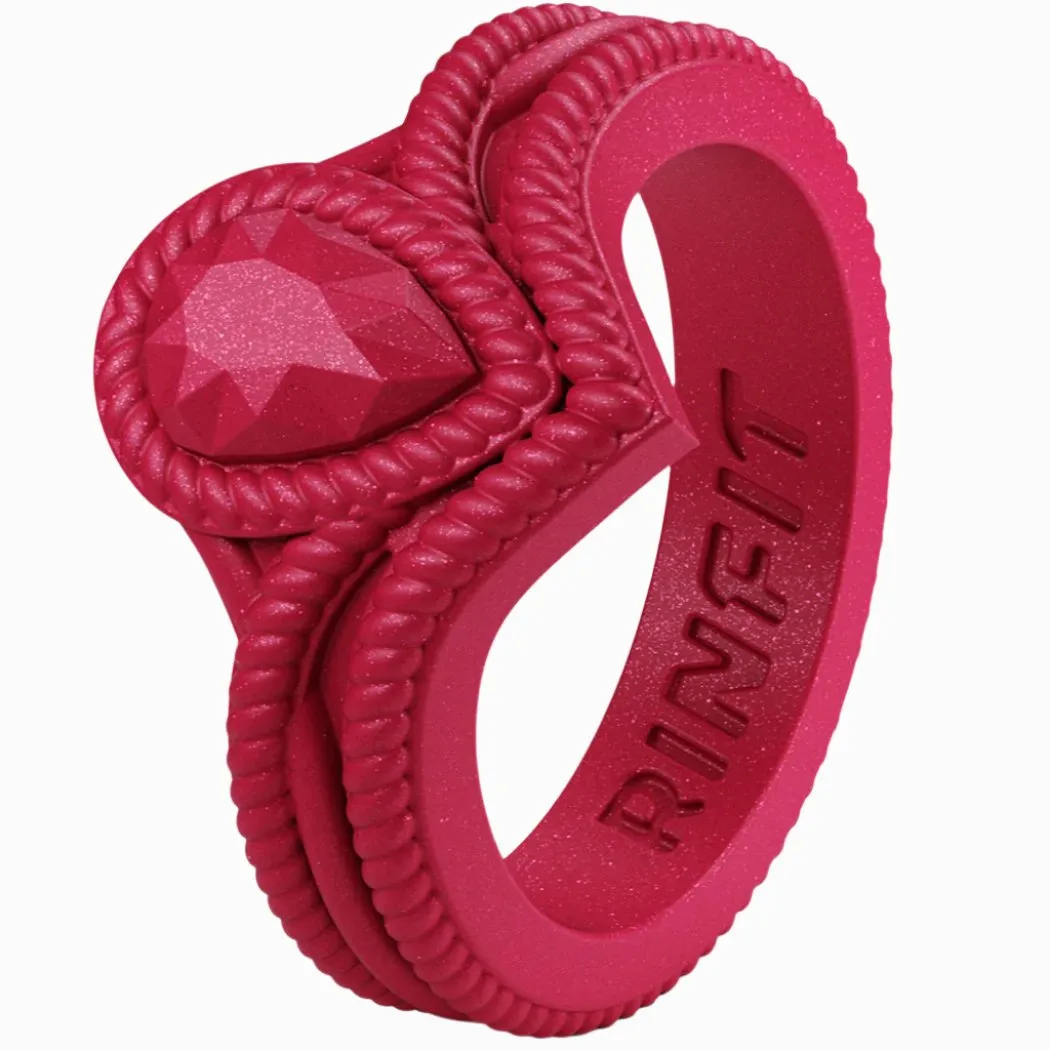 Silicone Diamond - Pear Collection