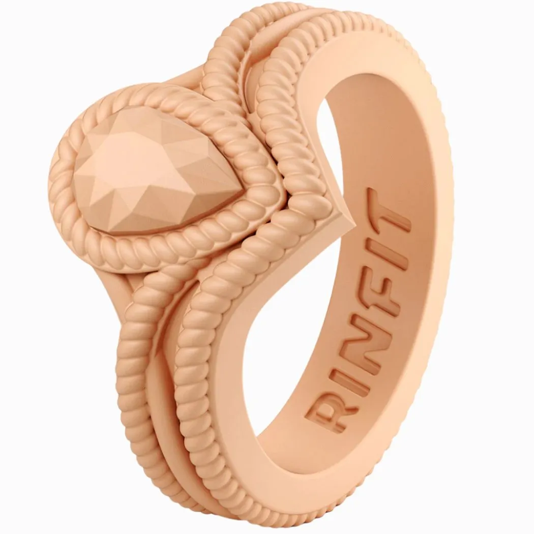 Silicone Diamond - Pear Collection