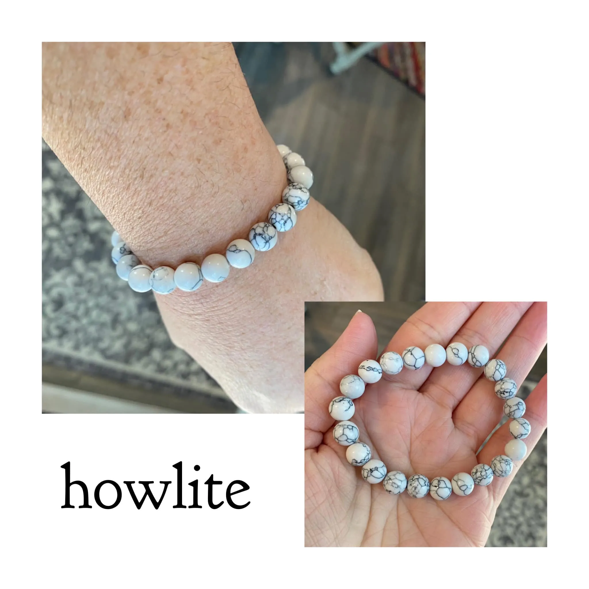 single semi-precious stone bracelets