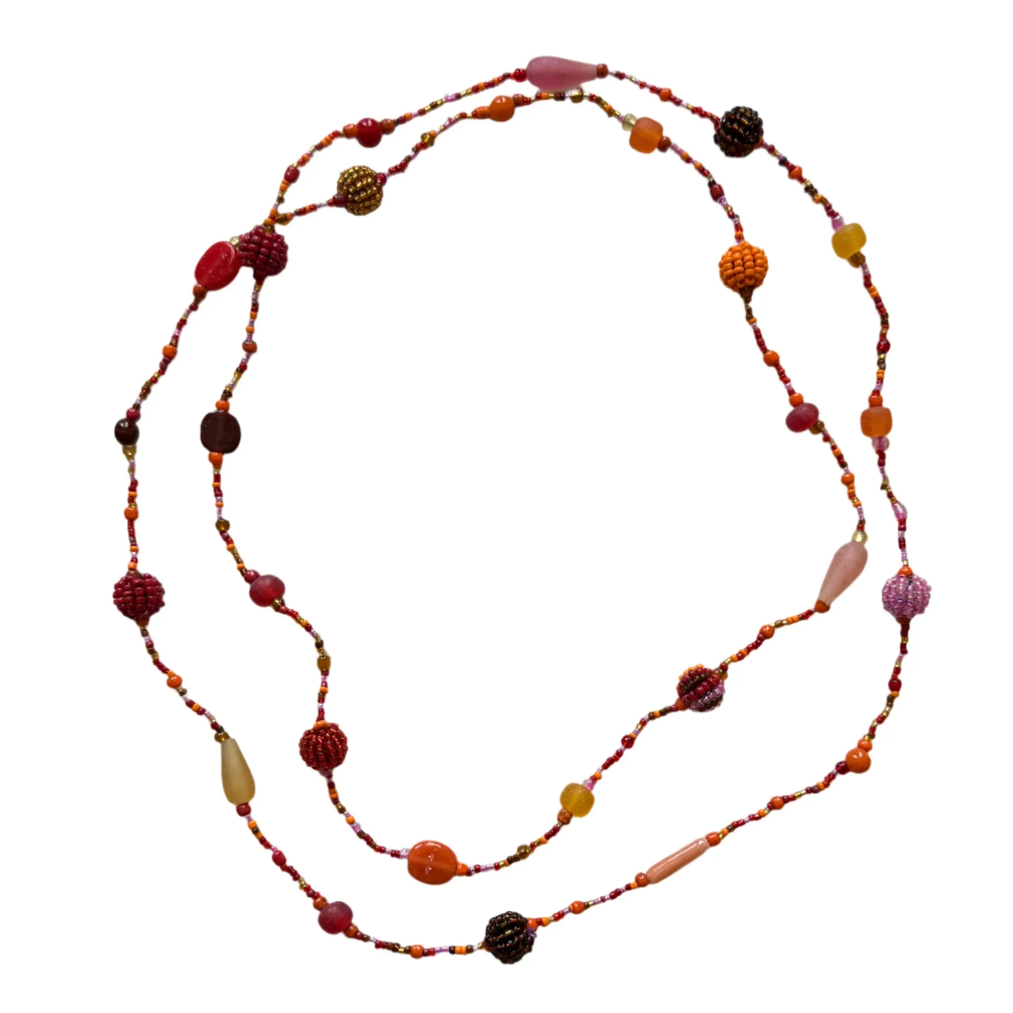 Small Beaded Ball Necklace