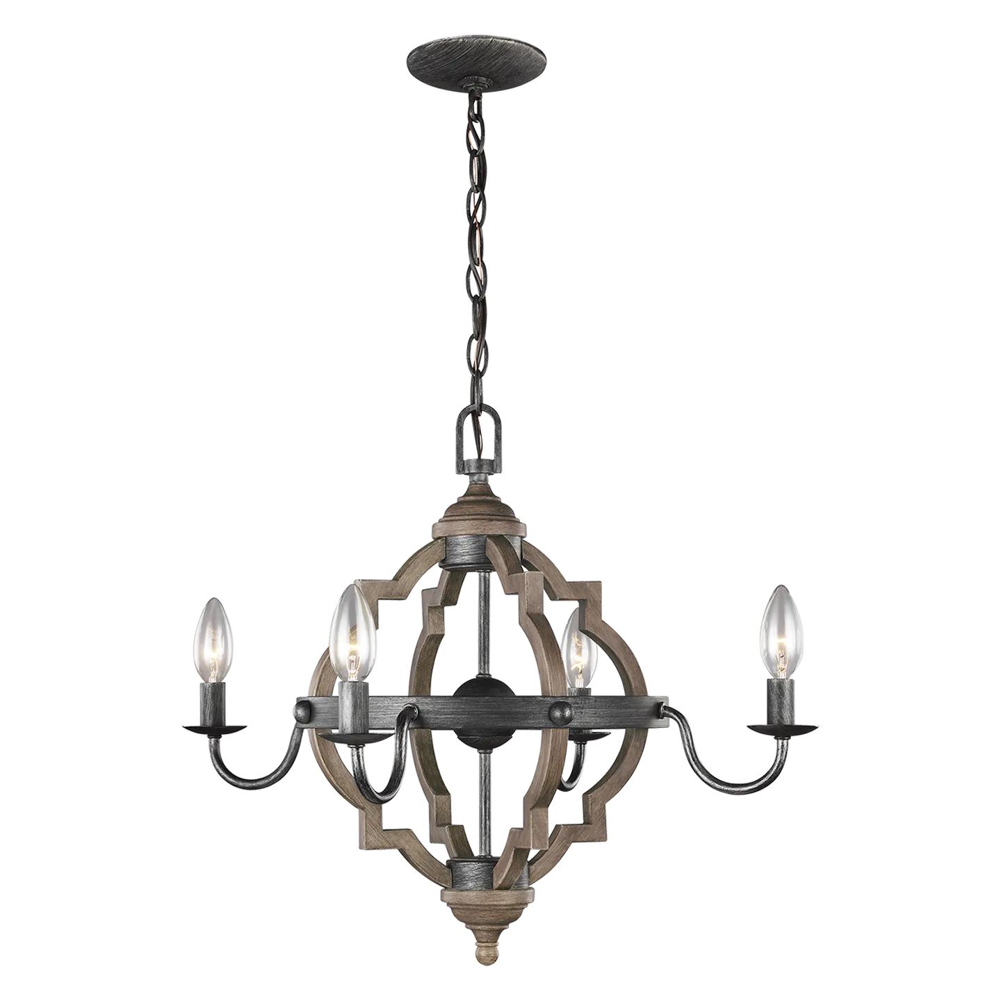 Socorro Four Light Chandelier