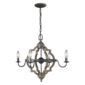 Socorro Four Light Chandelier