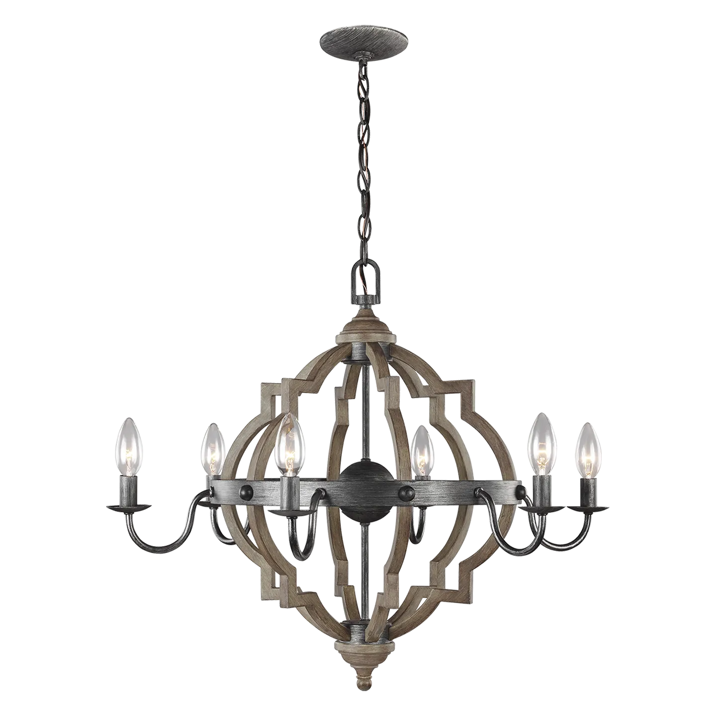 Socorro Six Light Chandelier