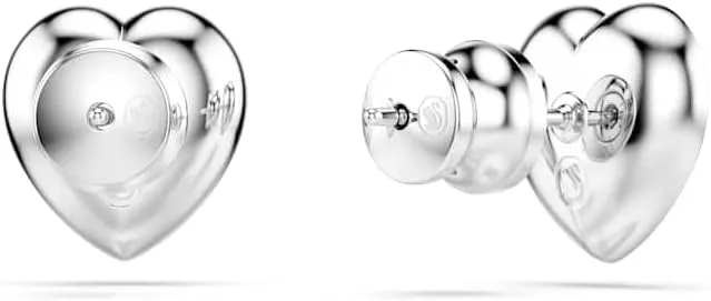 Swarovski Ariana Grande Earrings Jewelry Collection, Clear Crystal & Pearls, Rhodium Finish