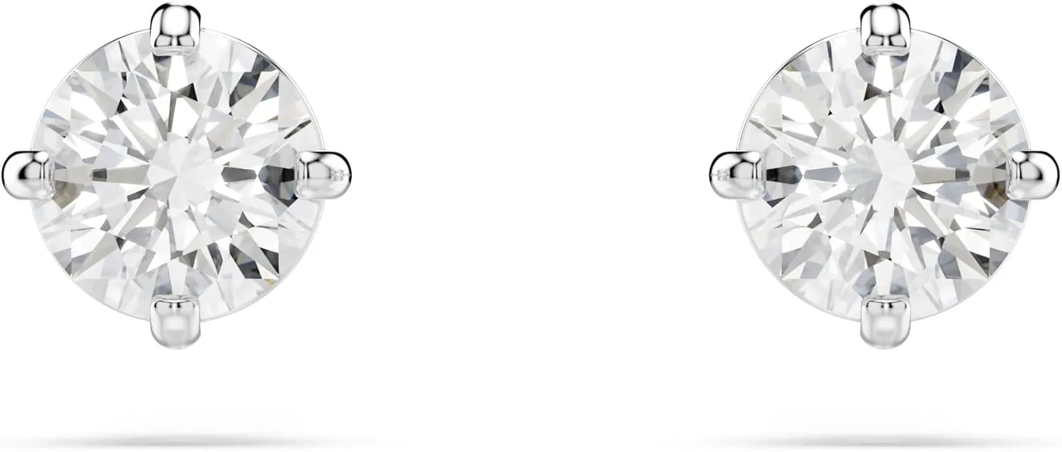 Swarovski Attract Earrings Jewelry Collection, Clear Crystals