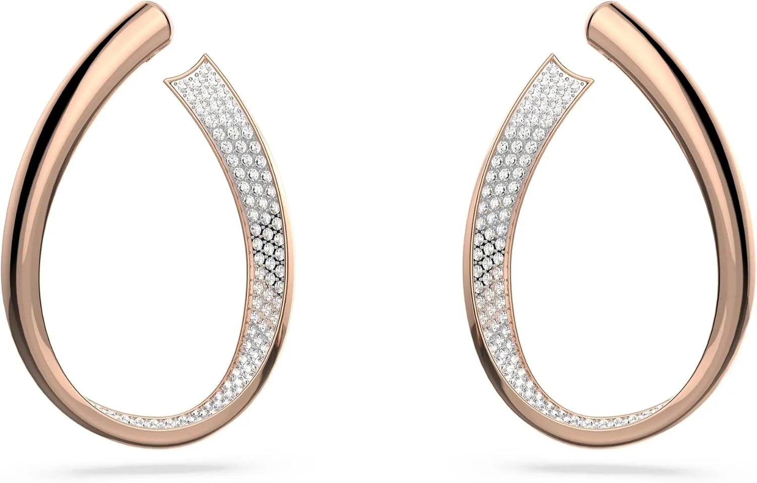 Swarovski Exist Crystal Earring and Necklace Jewelry Collection, Clear Crystals