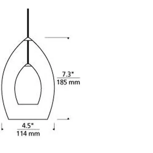 Tech Lighting 700 Fire Pendant