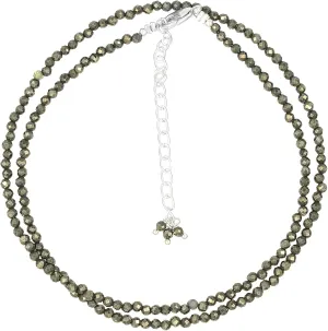 TGH Natural Gemstone Faceted Beads Handmade Beaded Necklace, Energy Healing Stones, Birthstone Jewlry, Crystals Women Fashion Jewelry for Her, Mother's Day Gifts