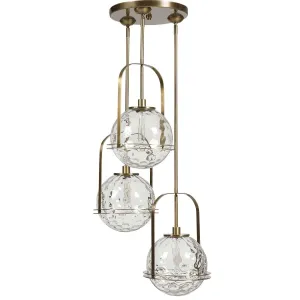 Three Light Cluster Pendant