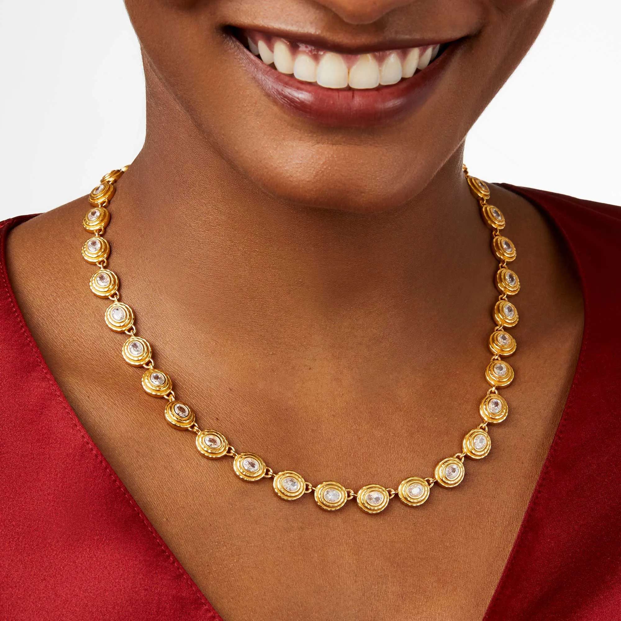 Tudor Tennis Necklace Cubic Zirconia