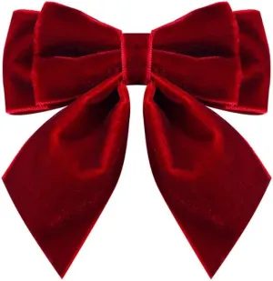 Velvet Pre-Tied Big Bow Knot Brooch Pin for Women Girls Fabric Ribbon Bowknot Collar Lapel Pins Clip Scarf Suit Dress Shirt Bouquet Corsage Brooches Fashion Jewelry Gifts Christmas Prom