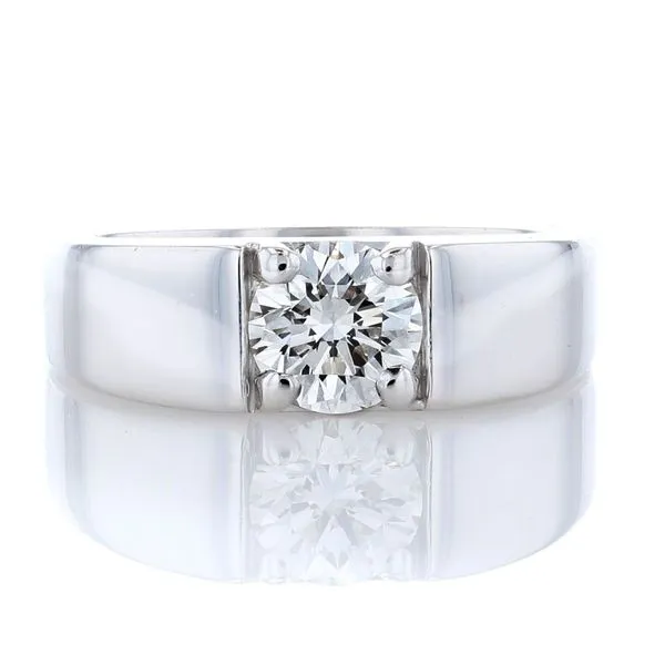 Wide Diamond Ring